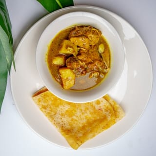 Curry Chicken Roti
