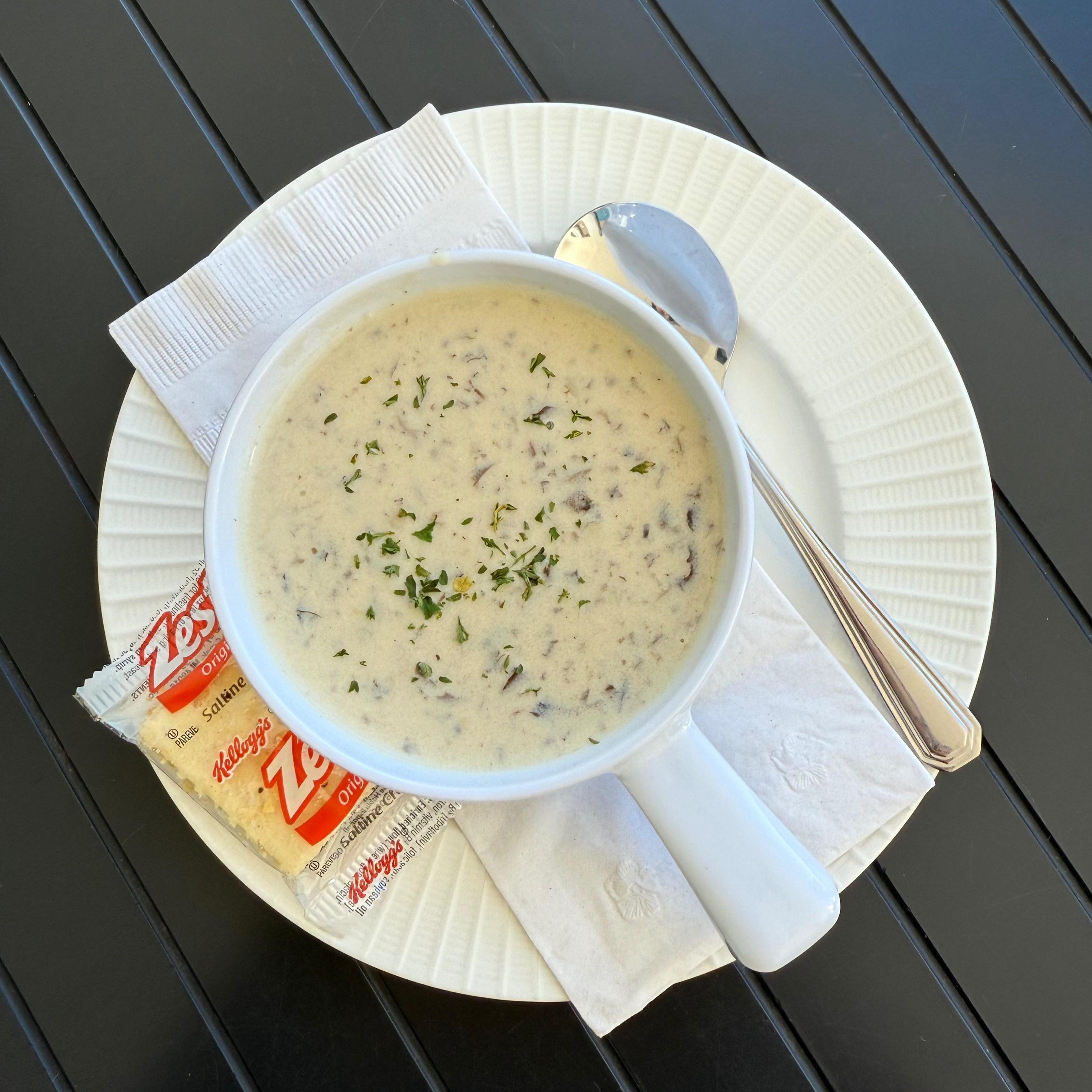 Mushroom Brie - Homemade Soup.