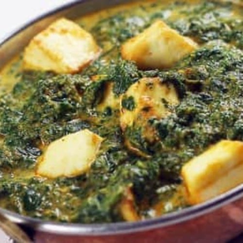24. Saag Paneer.