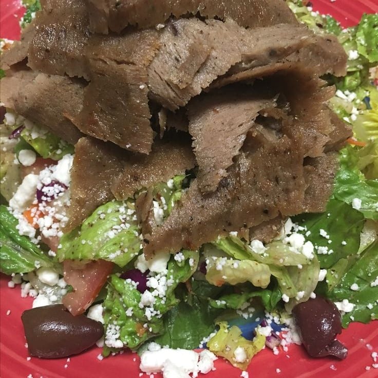Greek Gyro Salad.