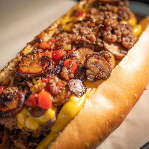 Impossible Hoagie Sandwich.