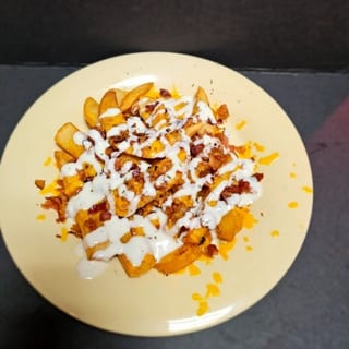 Bacon cheddar ranch French fries