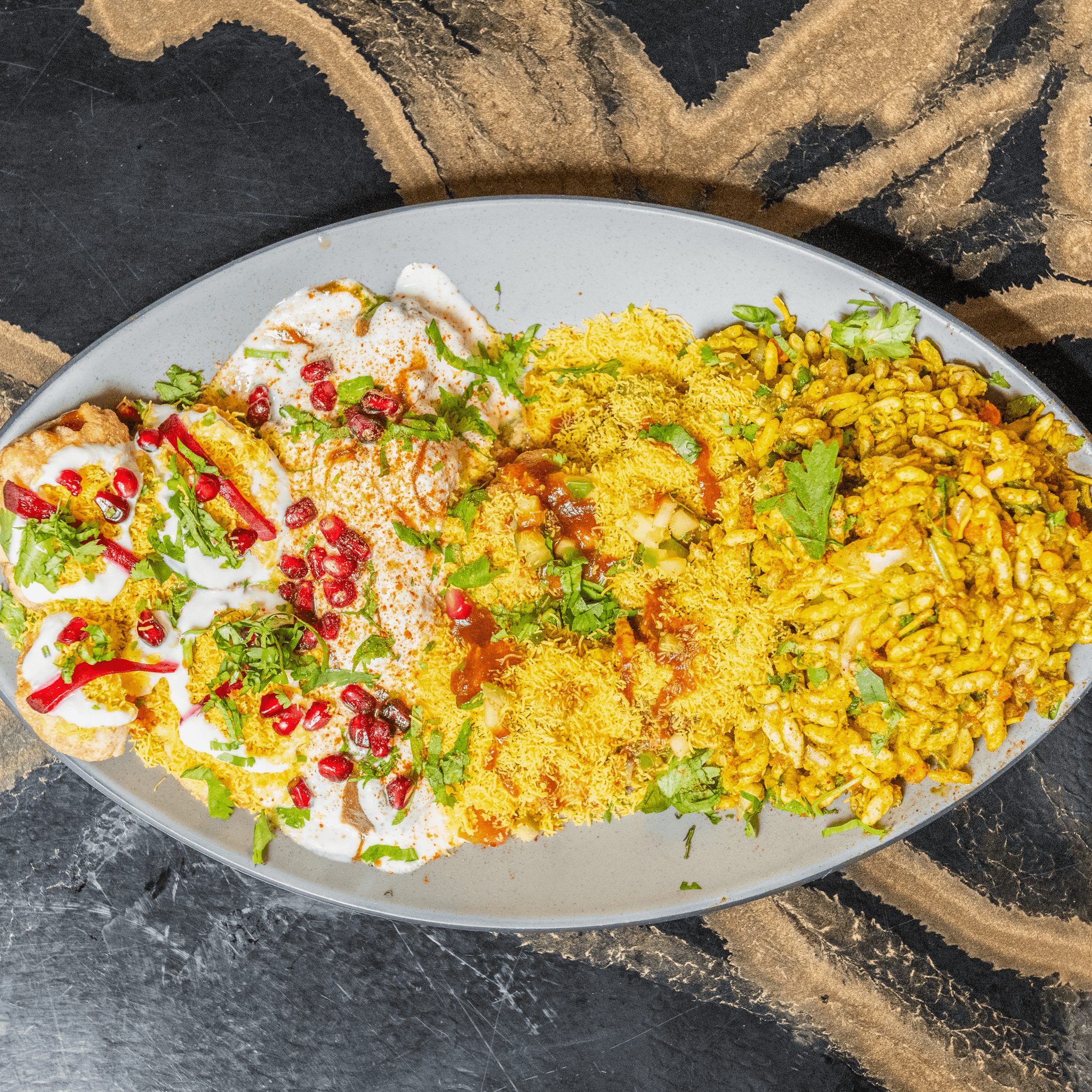 CHAAT PLATTER.