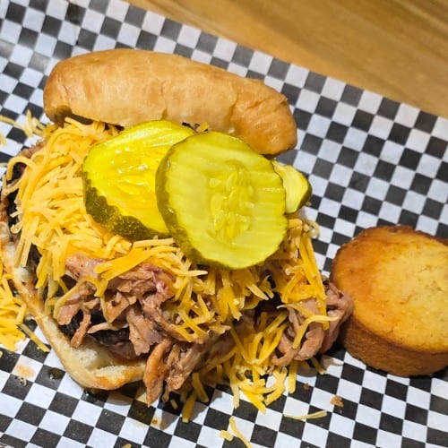 Cowboy Cuban Sandwich.