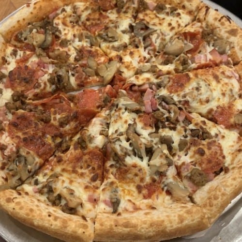 "All Meat" Pizza (Large).