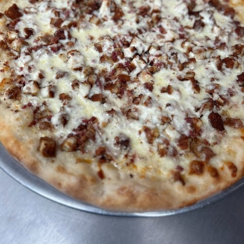 Chicken Bacon Ranch Pizza.