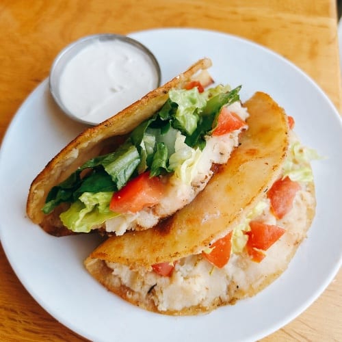 Potato Tacos - 2 tacos (GF).