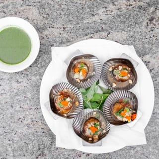 4. So Diep Bo Hành / Scallop Grill Butter Peanut