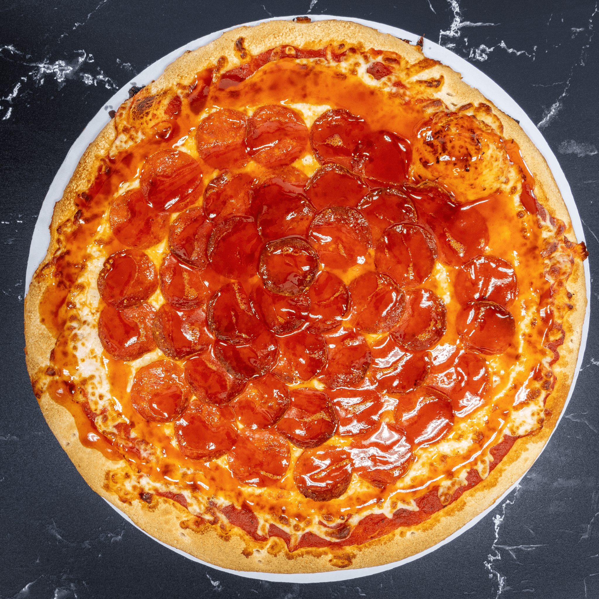 Honey Hot Pepperoni Pizza (Large 14").