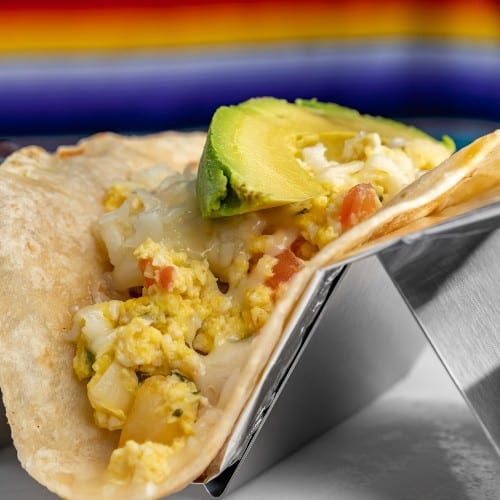 Veggie Breakfast Taco.