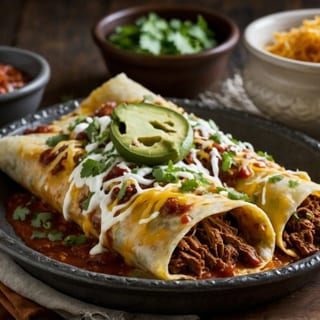 Enchilada Beef, Bean, Chicken or Cheese