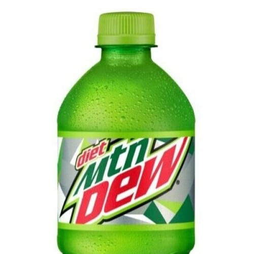 Diet Mountain Dew Botttle.