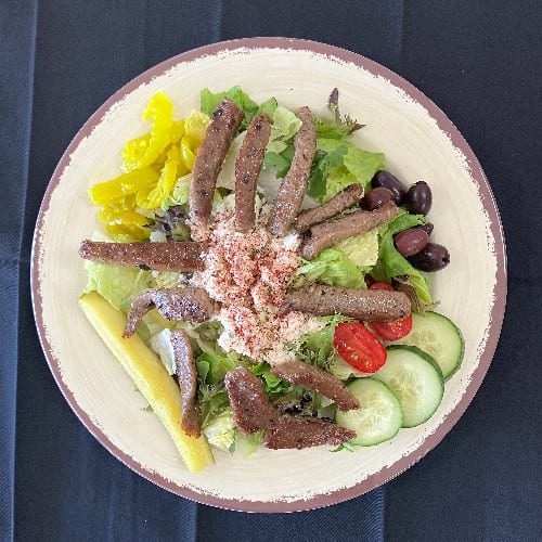 Greek Gyro Salad.