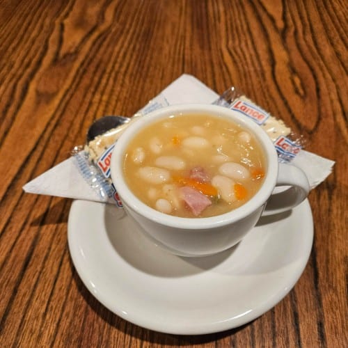 Navy Bean and Ham.