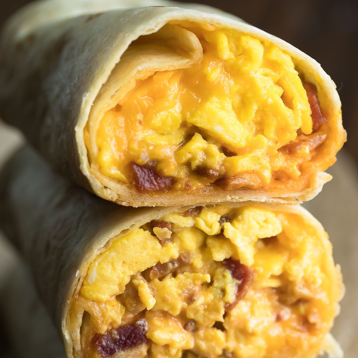 Quick Breakfast Burrito - Power Up!.