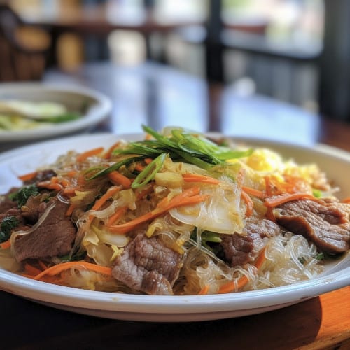 Pad Woon Sen Dinner.