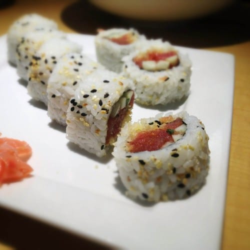 Spicy Tuna Roll.