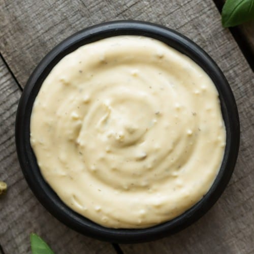 Side of Cream Cheese Breakfast.