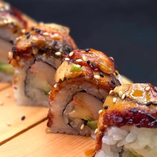 Dancing Eel Roll.