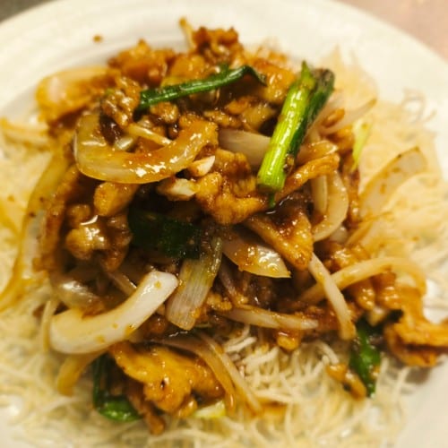 C7. Mongolian Chicken.