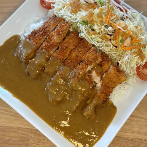 Katsu Chicken Curry Plate.