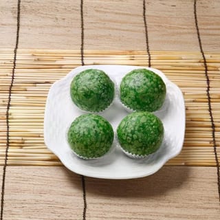 Fried Rice Dumpling Green Tea Flavored / 綠茶擂沙湯圓