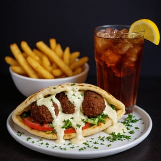 Falafel  Pita Basket
