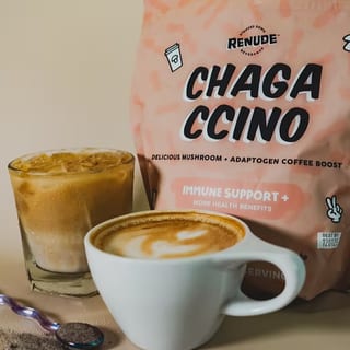 Chagaccino Mushroom Latte, Medium Size Only