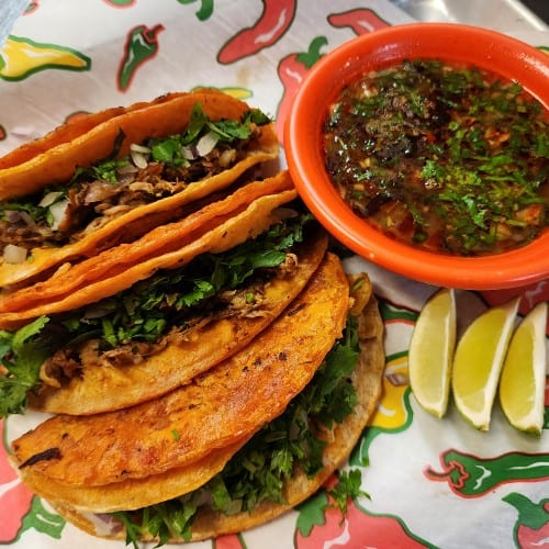 Birria Tacos.