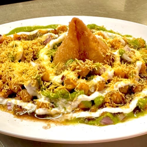 Samosa Chat.