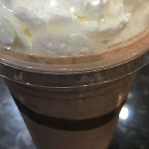 Ice Nutella Moccaccino.