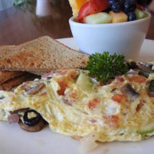 Vegetarian Omelette.