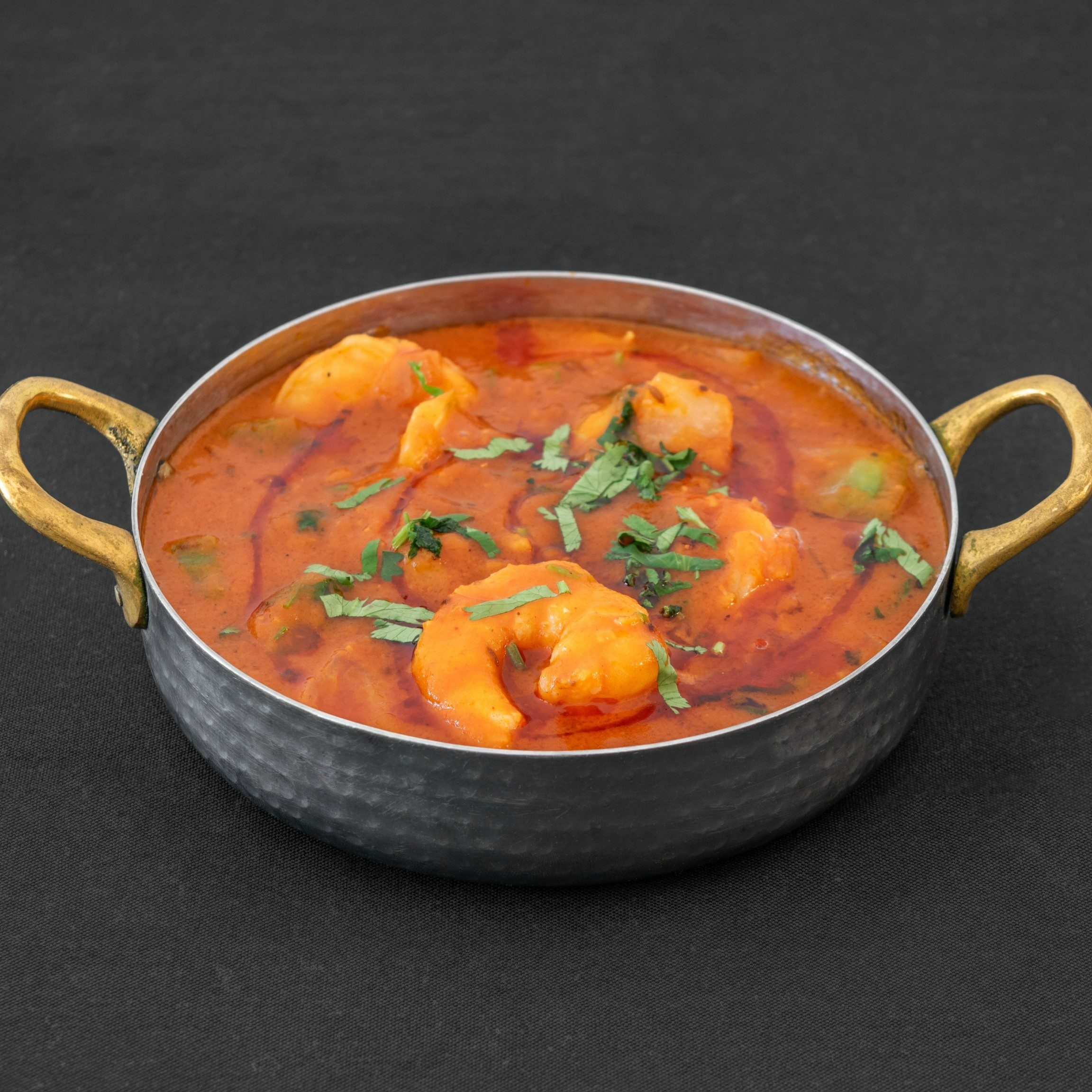 Garlic Shrimp Bhuna.