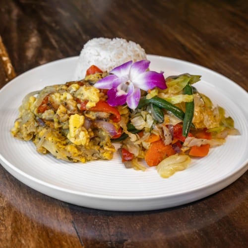 Ackee & Saltfish Dinner.