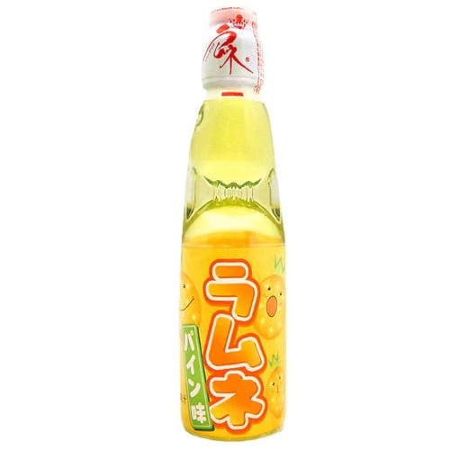 Japanese Drink: Yappari Ramune Pineapple.
