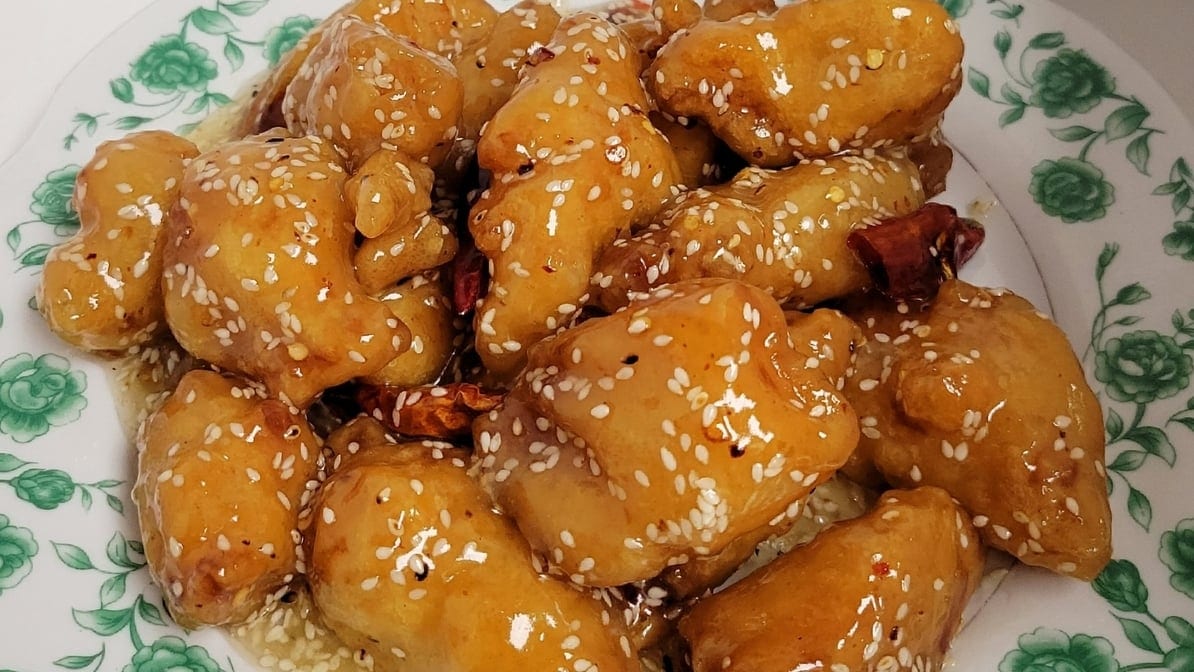 Sesame Chicken.
