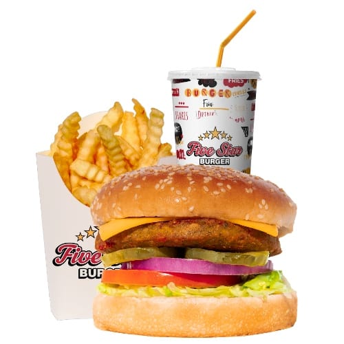 21. Veggie Burger Combo.