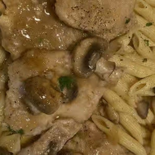 Premium Milk Fed Veal Marsala.