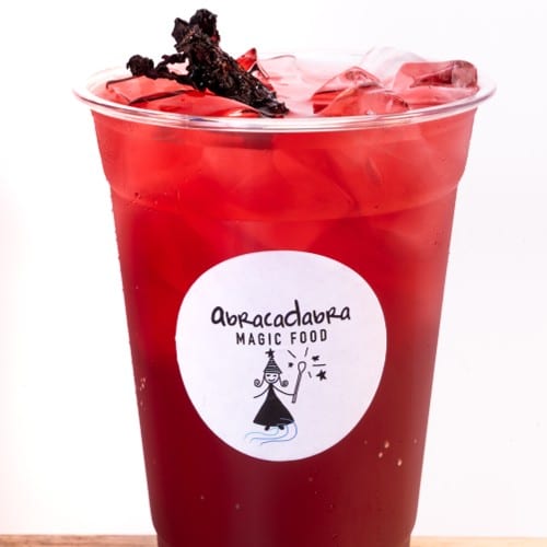 Hibuscus Lavender Ice Tea.