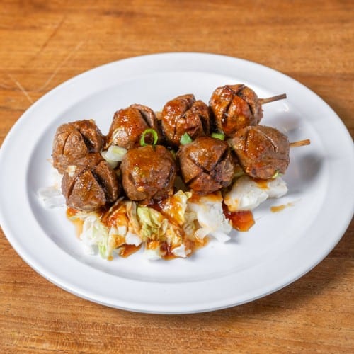 Grilled Meat Balls.