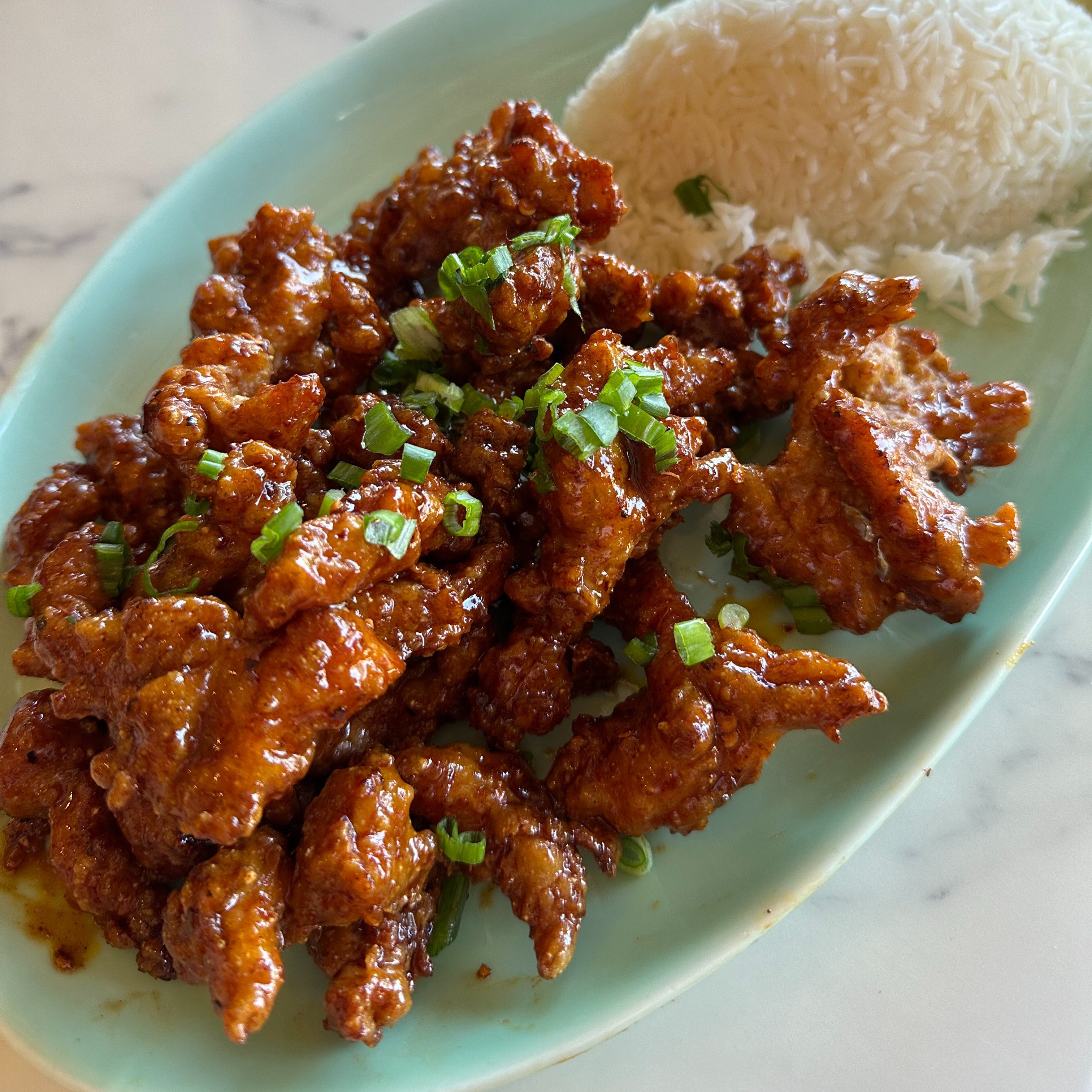 Kala's Crispy Chicken.