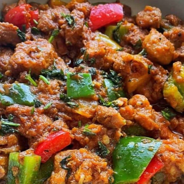 Chicken Jalfrezi.