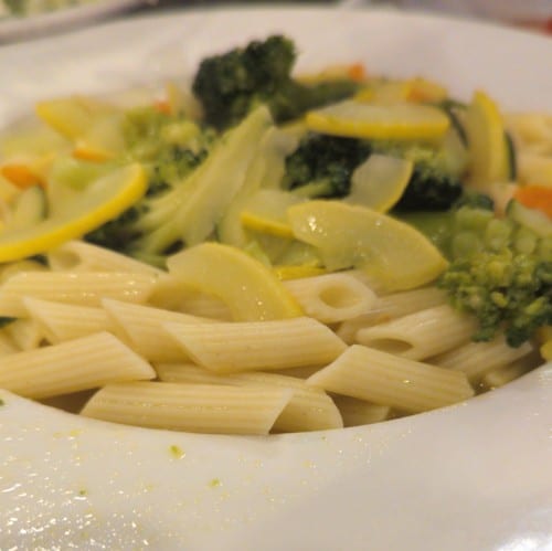 Pasta Primavera.