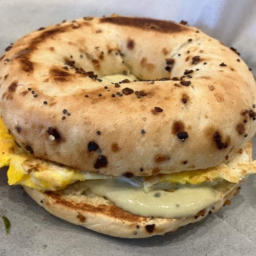 Bougie Avocado Bagel.