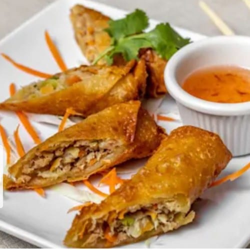 Crispy Spring Rolls.