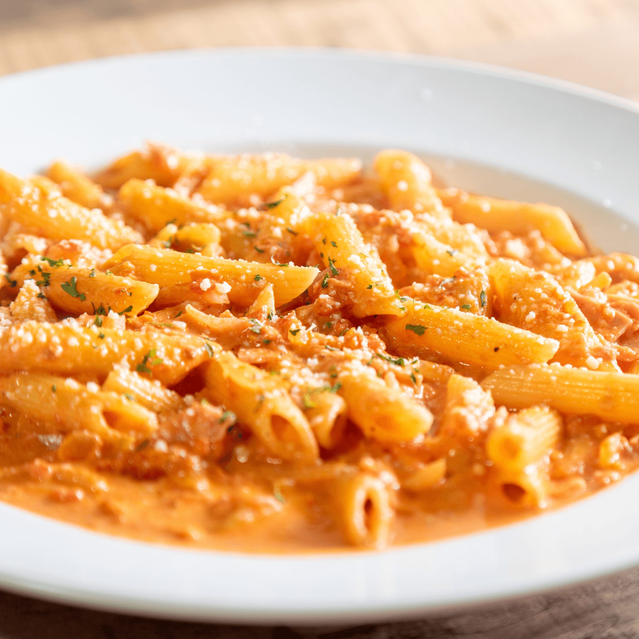 Penne alla Vodka.