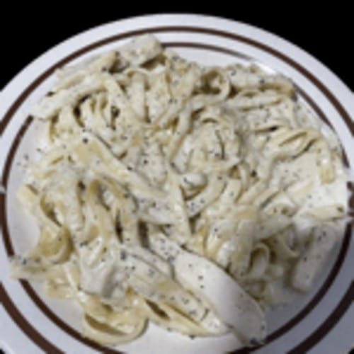 Fettuccini Alfredo.