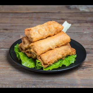 Steak and Cheese Spring Roll