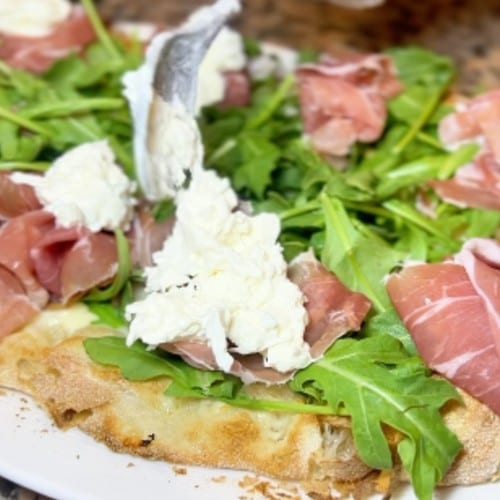 Prosciutto Di Parma Pizza.