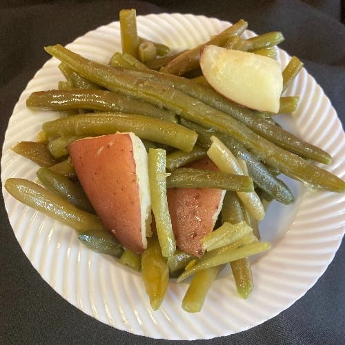 Green Beans with Potatoes.